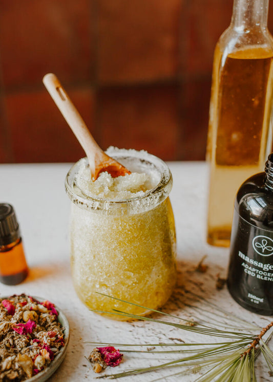 A Wintry DIY Body Scrub