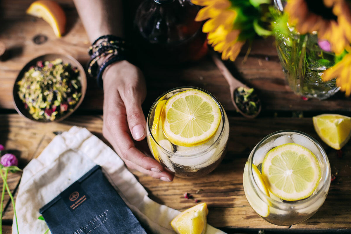 How to Make Simple Syrup with our Empress Tea – Make & Mary