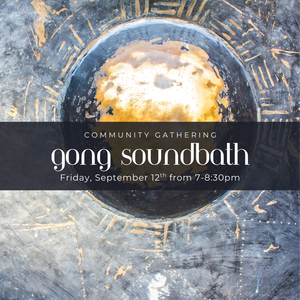 9/12 Gong Soundbath