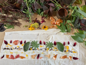 Natural Botanical Dying— Make a Pinafore Work Apron