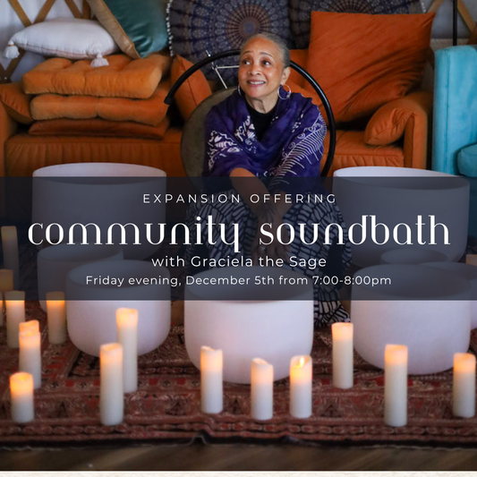 12/5 Soundbath with Graciela