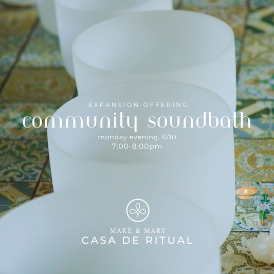 6/10 Community Soundbath