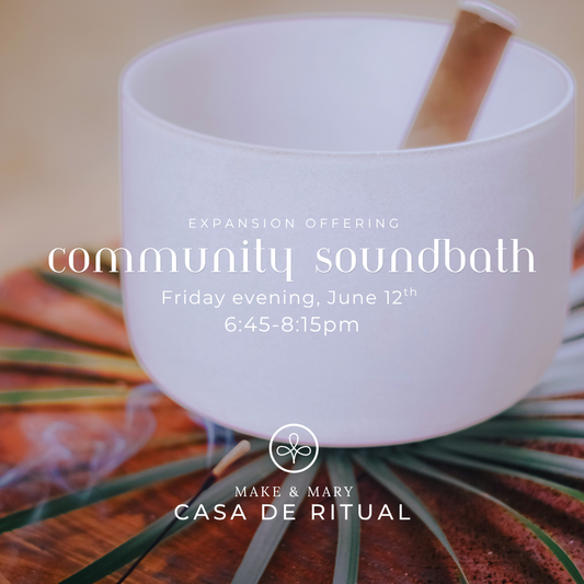6/12 Community Soundbath